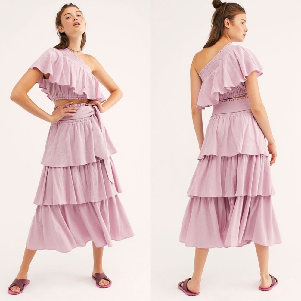 Free People Go For Drama Two Piece Set